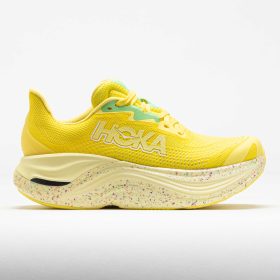 HOKA Skyward X Men's Running Shoes Lemonade/Sunlight Size 12 Width D - Medium