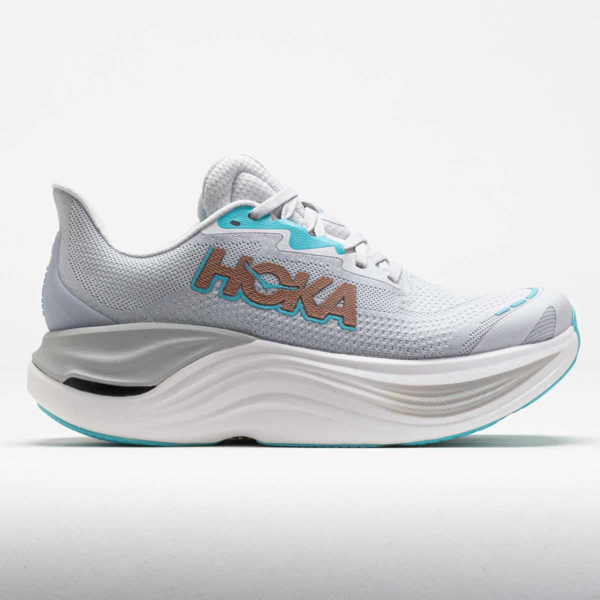HOKA Skyward X Women's Running Shoes Cosmic Grey/Rose Gold Size 9.5 Width B - Medium