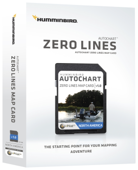 Humminbird AutoChart Zero Lines Map Card - North America