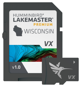 Humminbird LakeMaster Premium VX Digital Map Chart Card - Wisconsin