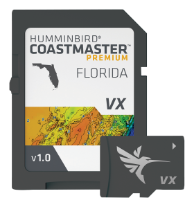 Hummminbird CoastMaster Florida Premium Digital Map Card