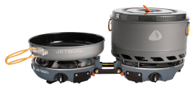 Jetboil Genesis 2-Burner Backpacking Stove Cooking System - Grey