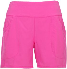 JoFit Womens Pull On Golf Shorts - Pink, Size: Large