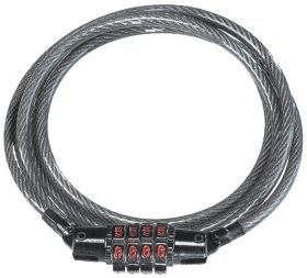 Kryptonite | Kryptocable Cc-4 Cable & Lock 4' X 5M, Combo Lock