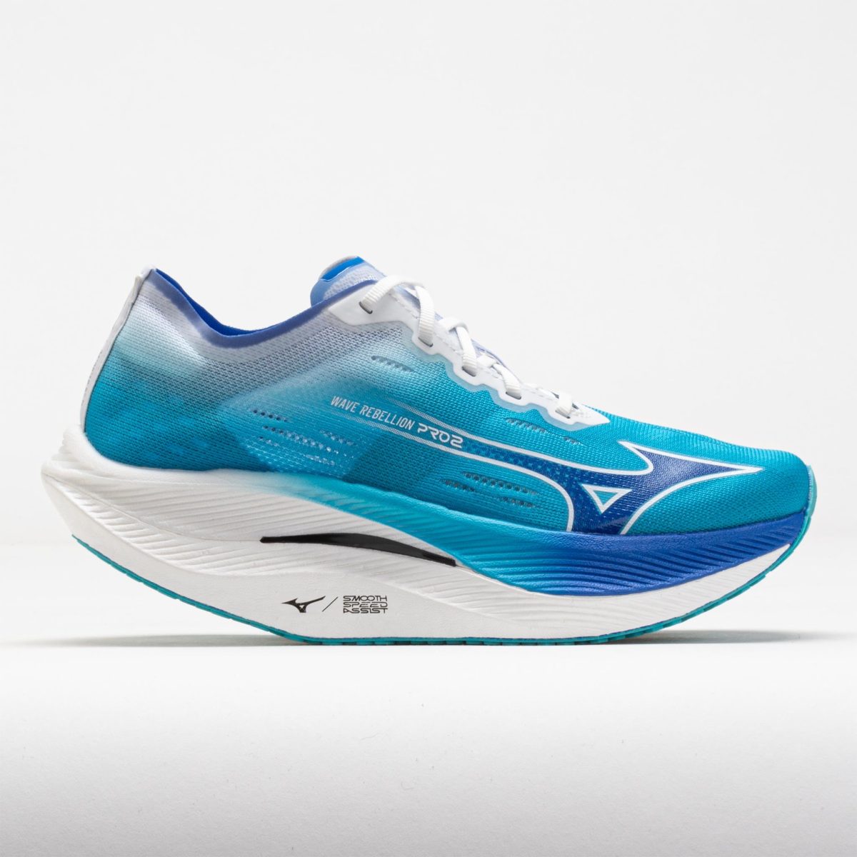 Mizuno Wave Rebellion Pro 2 Women's Running Shoes River Blue/Mugen Blue Size 9 Width B - Medium