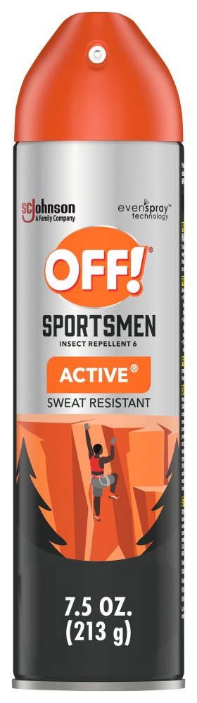 OFF! Active Sweat-Resistant Insect-Repellent Aerosol Spray