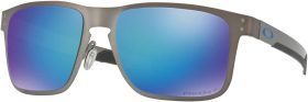 Oakley Holbrook Metal Polarized Sunglasses, Men's, Matte Gunmetal/Prizm Sapphire