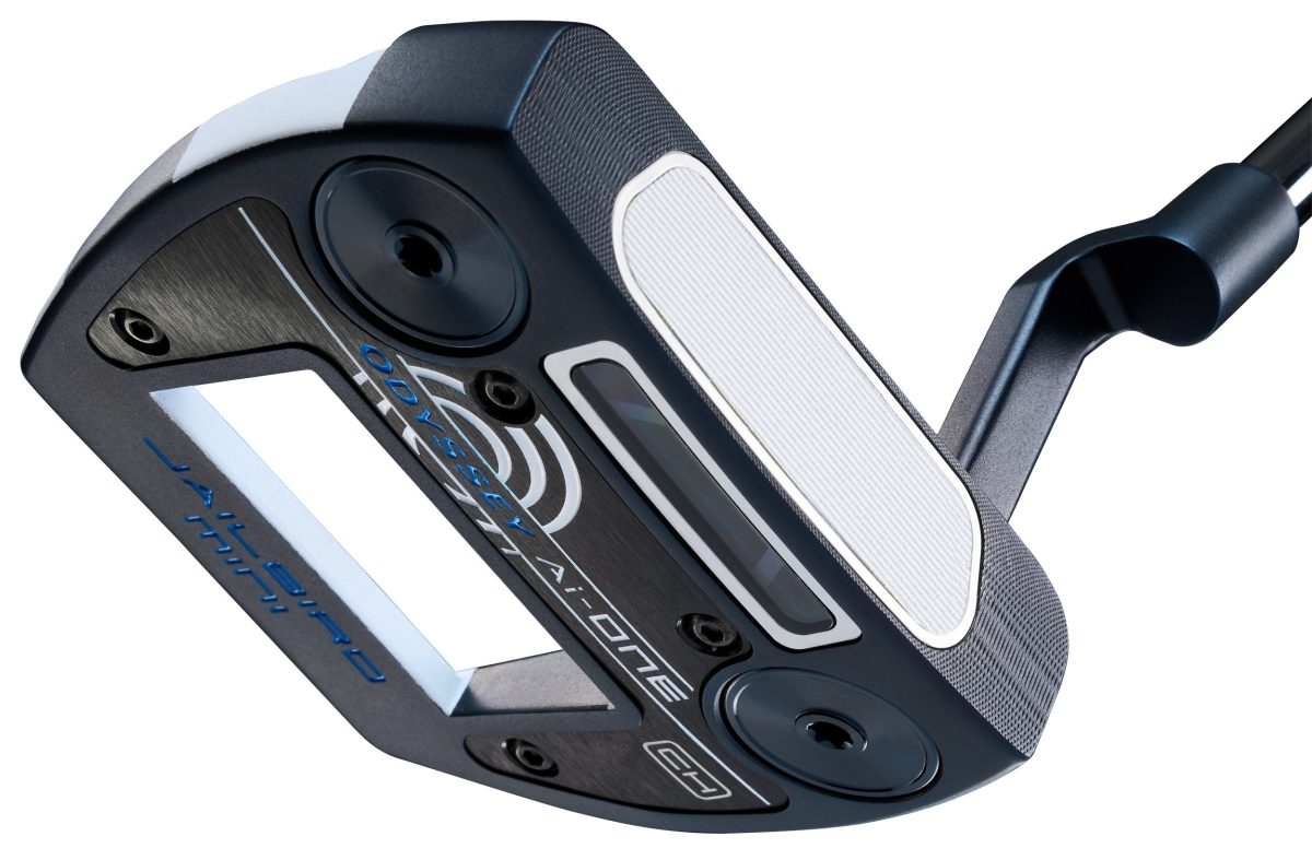 Odyssey Ai-ONE Jailbird Mini CH Putter - Stroke Lab SL 70 Shaft - RIGHT - JAILBIRD MIN CH - 34" - Golf Clubs