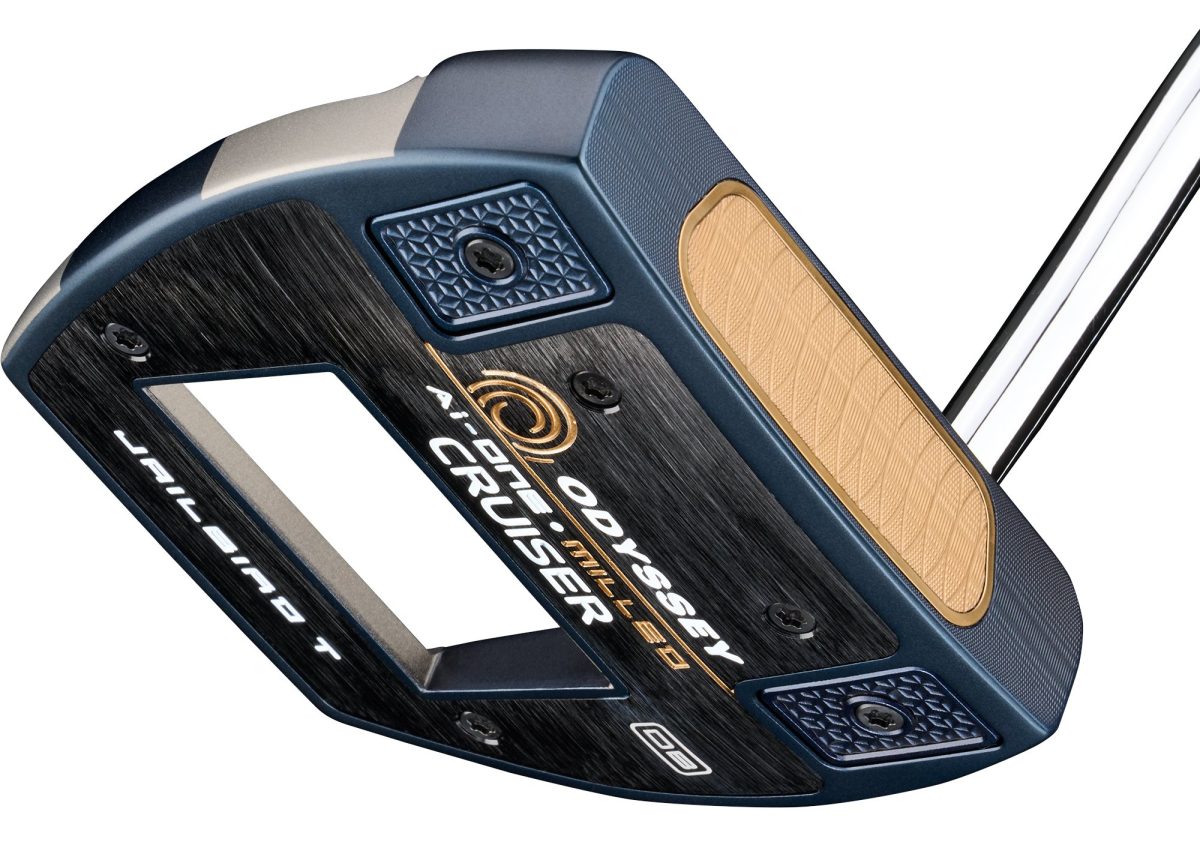 Odyssey Ai-ONE Milled CRUISER Jailbird T Putter 2025 - RIGHT - JAILBIRD T DB - 38" - Golf Clubs