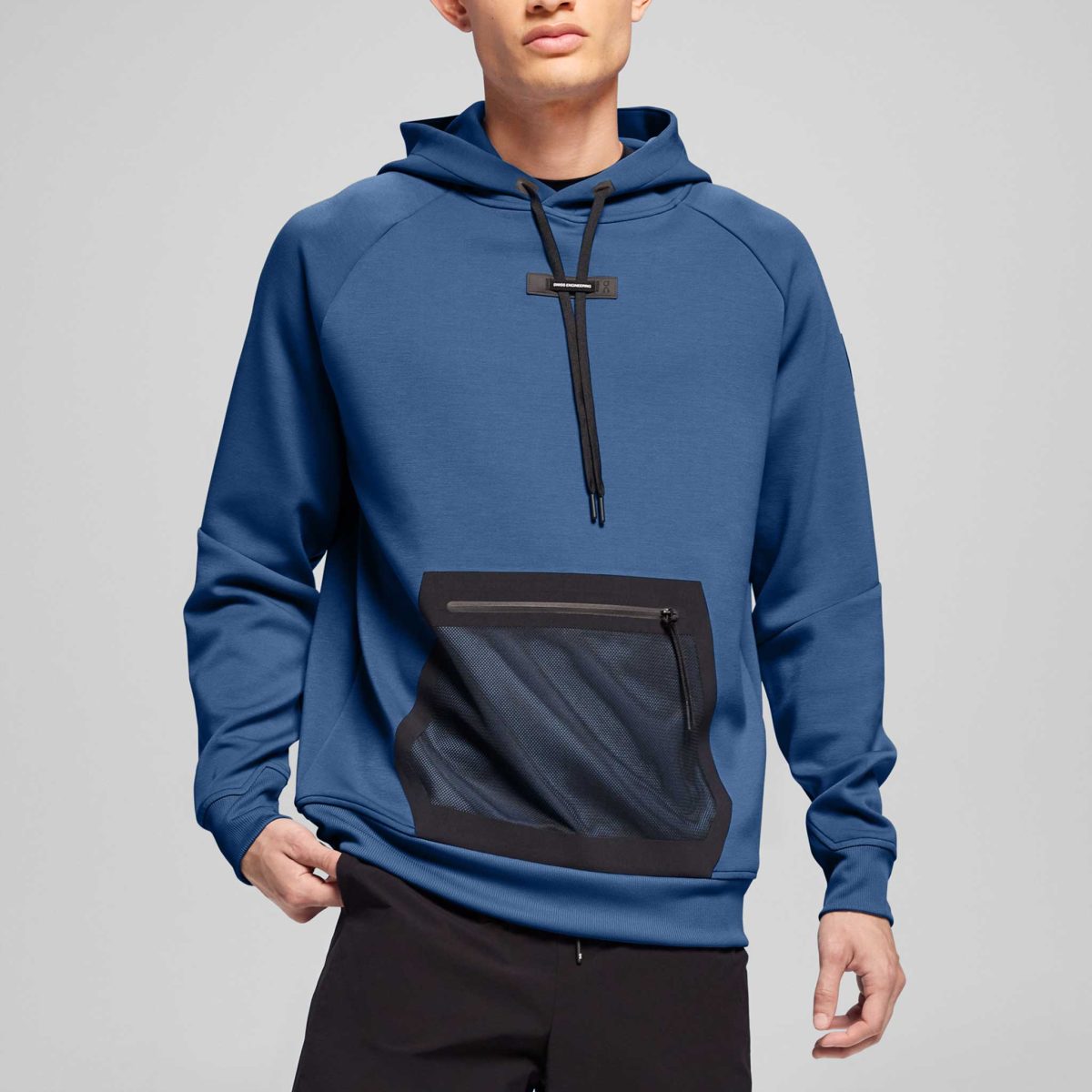 On Hoodie 3 Men's Running Apparel Fjord, Size Small