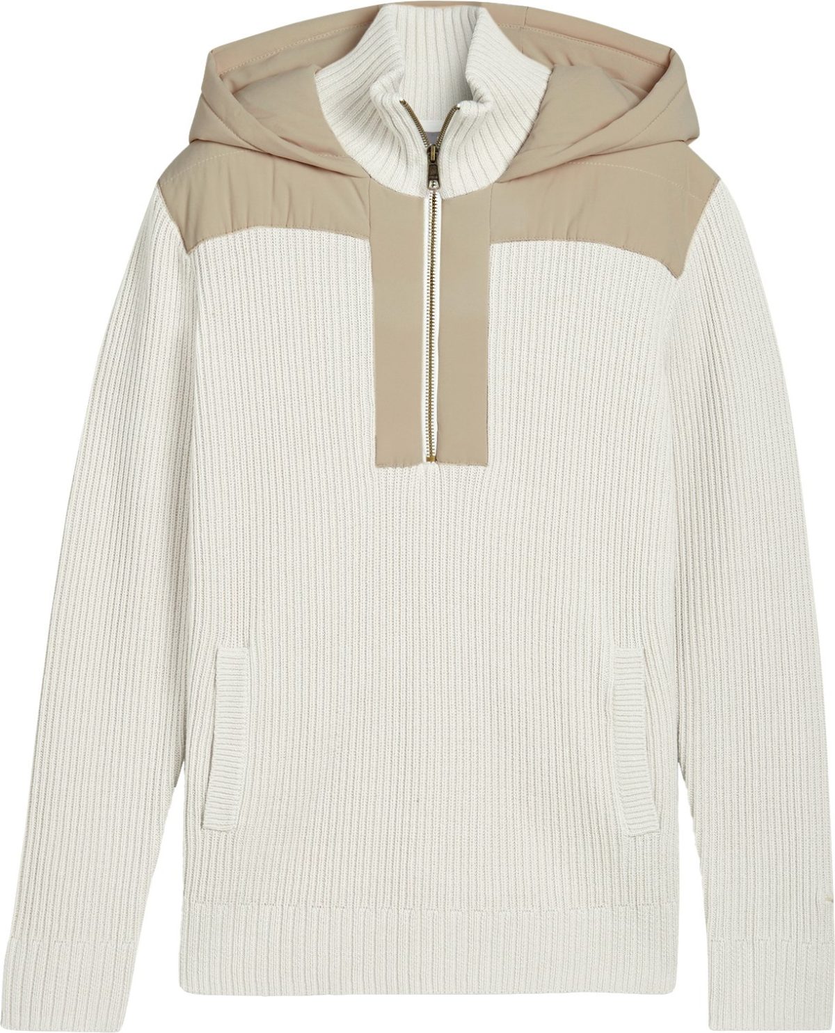 PUMA Womens Jordyn Half-Zip Golf Sweater - 01 WARM WHITE - L