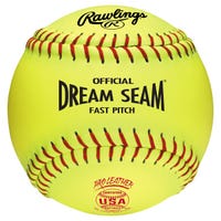 Rawlings C12RYLA USA Dream Seam 12" Softball - 1 Dozen in Yellow Size 12in