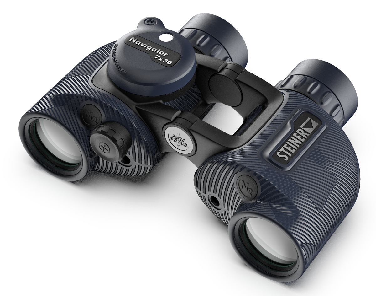 Steiner 7x30c Navigator Open Hinge with Compass Binoculars