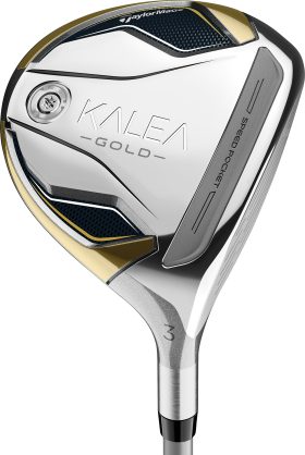 TaylorMade Womens Kalea Gold Fairway Woods - RIGHT - 3W - LADY - Golf Clubs