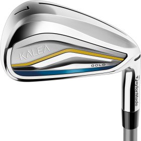 TaylorMade Womens Kalea Gold Irons - RIGHT - 7-PW,SW - LADY - Golf Clubs