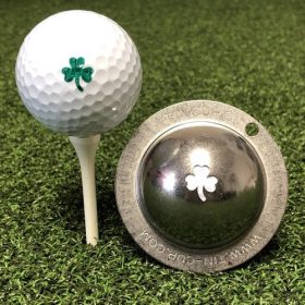 Tin Cup Golf Ball Stencil