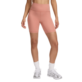 Under Armour Meridian Bike Shorts for Ladies - Canyon Pink/Canyon Pink - L