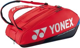 Yonex Pro 9 Racquet Tennis Bag (Scarlet)