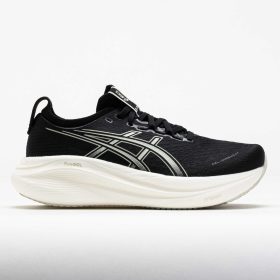 ASICS GEL-Nimbus 27 Men's Running Shoes Black/Lake Grey Size 13 Width 4E - Extra Wide
