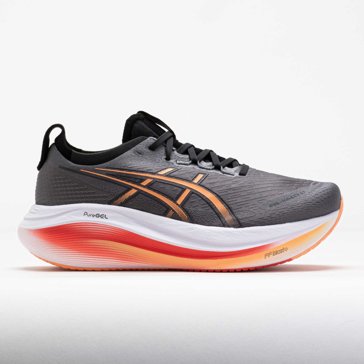 ASICS GEL-Nimbus 27 Men's Running Shoes Carbon/Mojave Size 12.5 Width 4E - Extra Wide