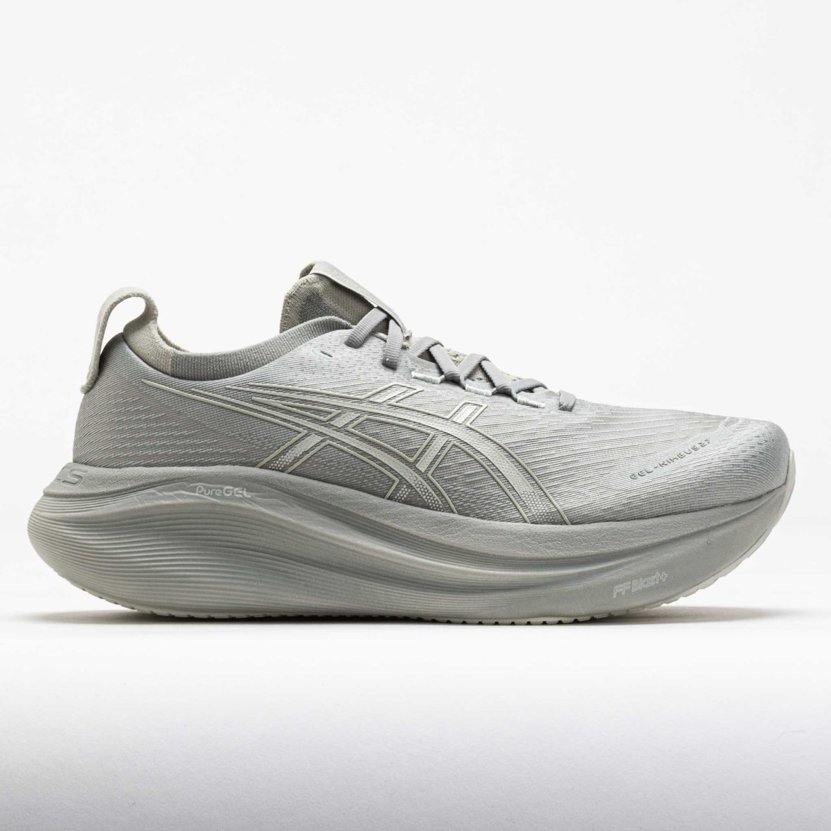 ASICS GEL-Nimbus 27 Men's Running Shoes Seal Grey/Lake Grey Size 9.5 Width D - Medium