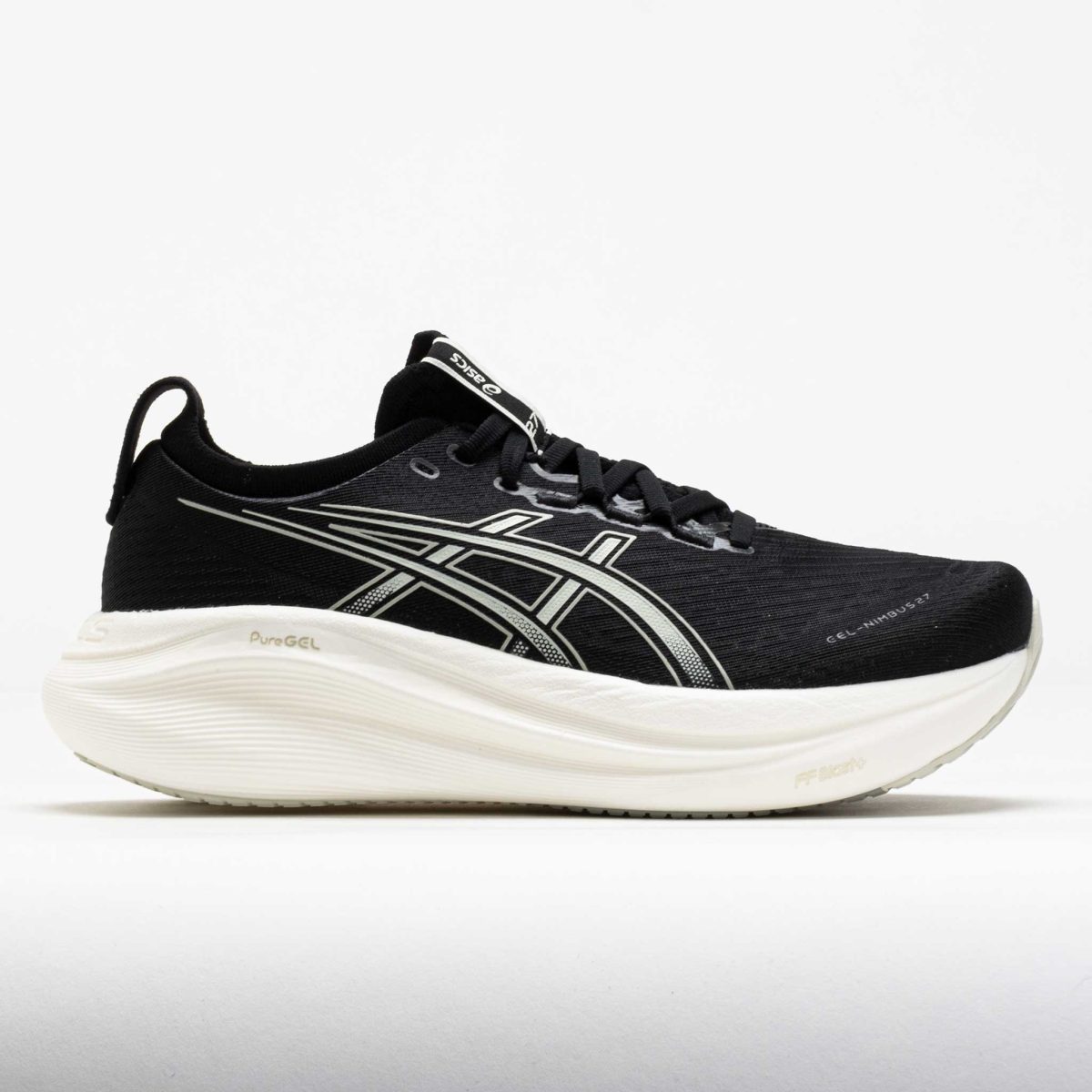 ASICS GEL-Nimbus 27 Women's Running Shoes Black/Lake Grey Size 9 Width D - Wide