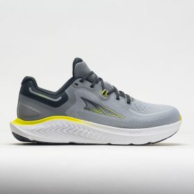 Altra Paradigm 7 Men's Running Shoes Gray/Lime Size 12 Width D - Medium