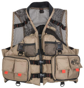 Bass Pro Shops Tournament Fishing Mesh Life Jacket - Tan - 2XL
