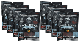 Bass Pro Shops Uncle Buck's Peppered Beef Jerky - 8 Pack