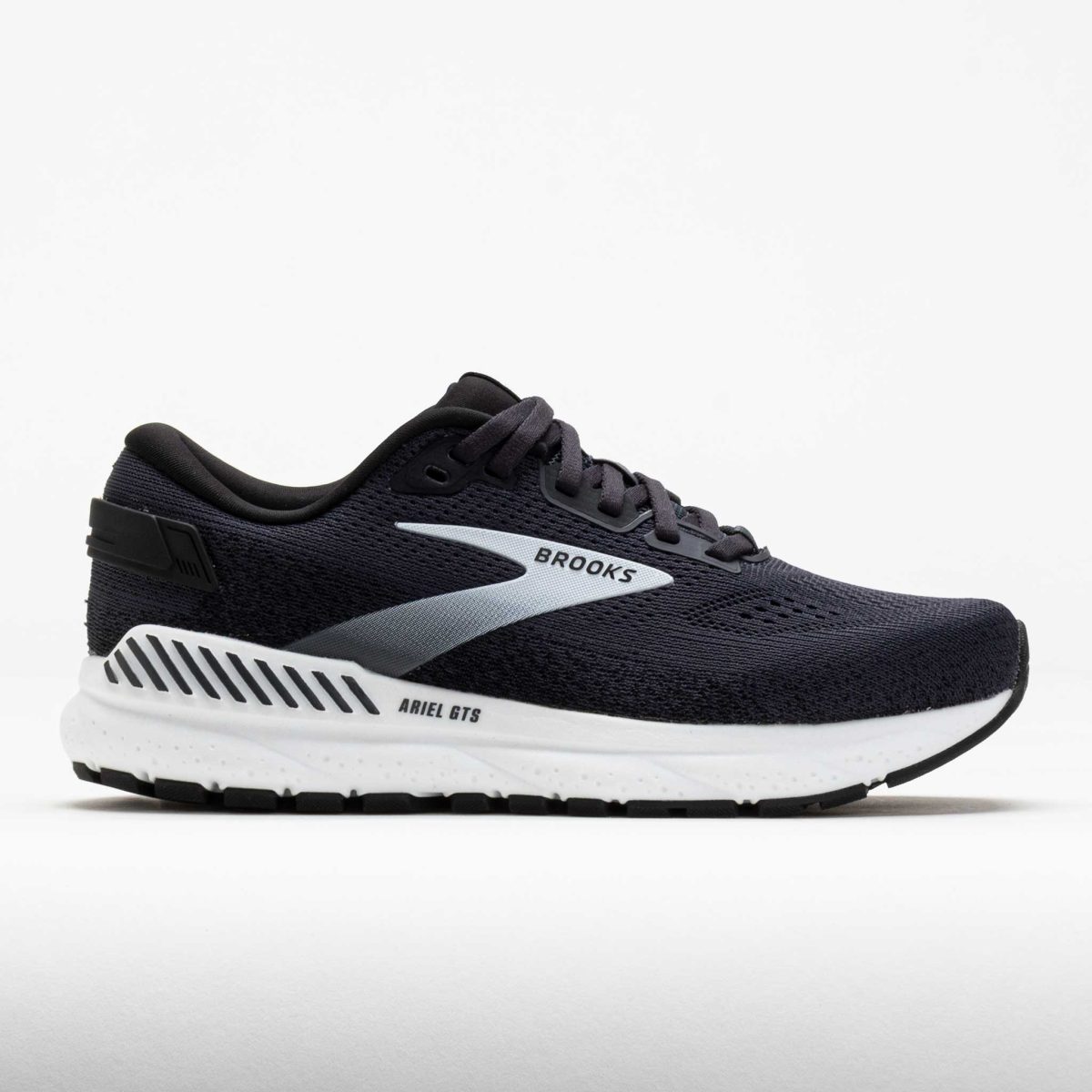 Brooks Ariel GTS 24 Women's Running Shoes Ebony/Black/White Size 8 Width EE - Extra Wide