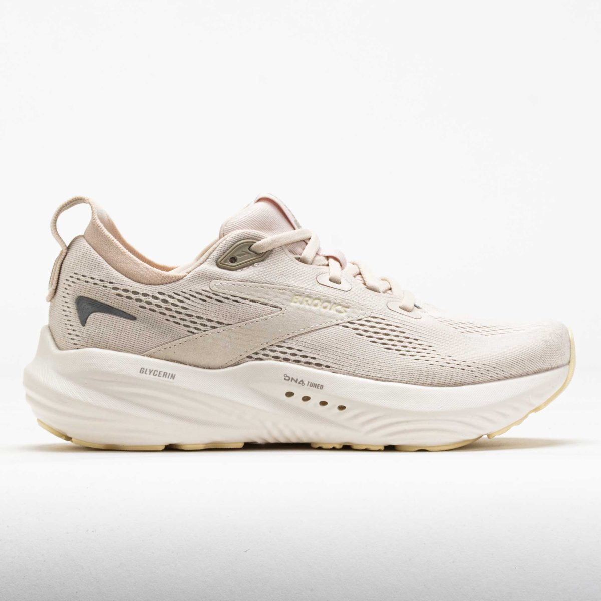 Brooks Glycerin 22 Women's Running Shoes Almond Peach/London Fog/Almond Size 9 Width B - Medium