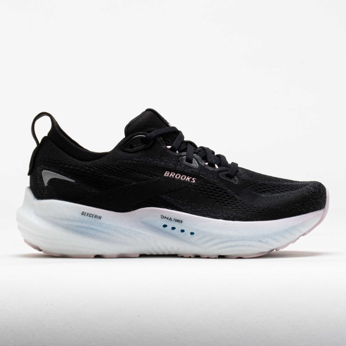 Brooks Glycerin 22 Women's Running Shoes Black/Orchid Ice/White Size 8.5 Width B - Medium
