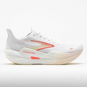 Brooks Hyperion Max 2 Women's Running Shoes White/Peach/Coral Size 8.5 Width B - Medium