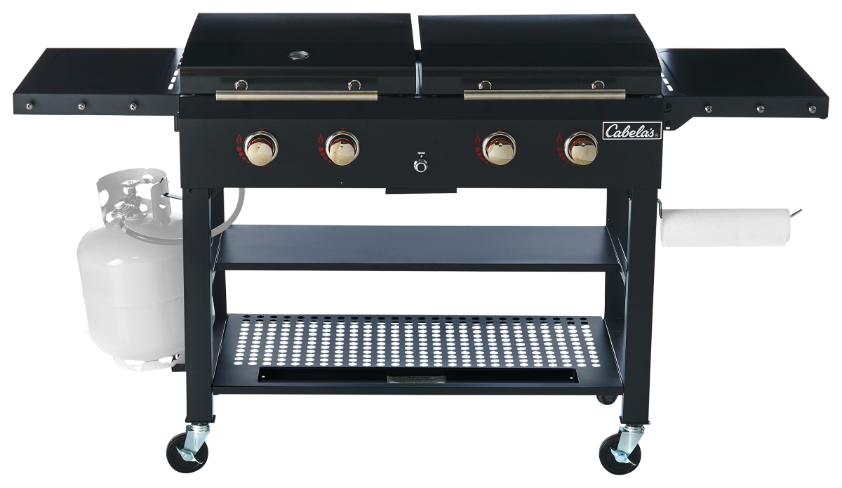 Cabela's Deluxe 4-Burner Event Grill and Griddle Combo