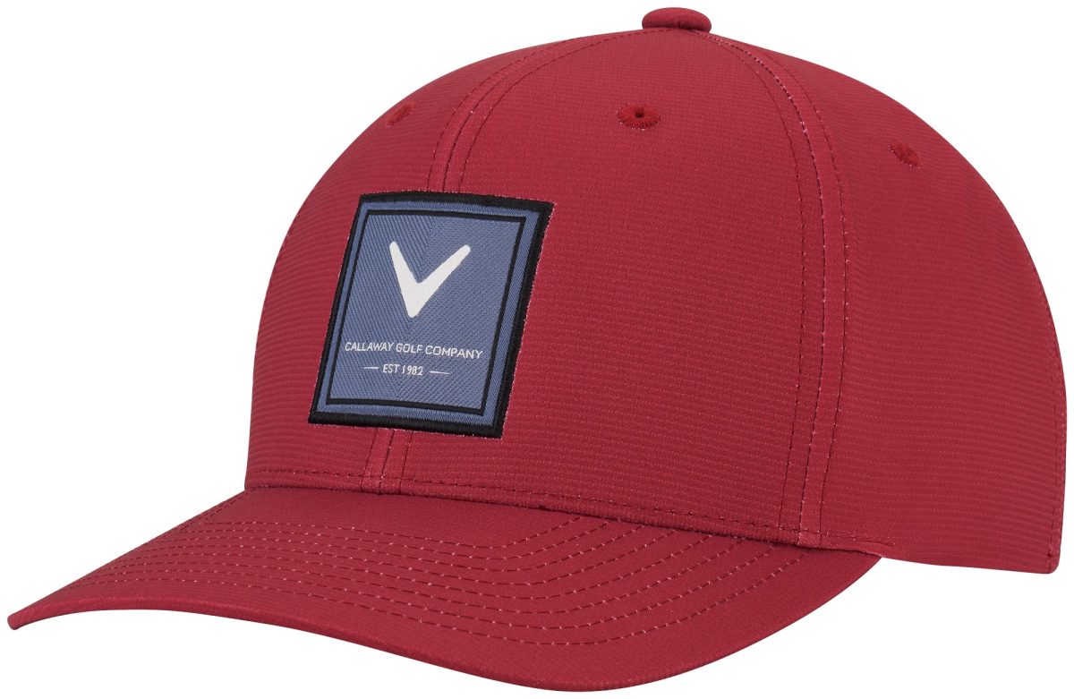 Callaway Rutherford Snapback Men's Golf Hat - Red, Size: Adjustable Standard Fit