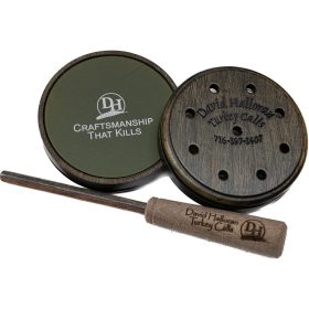 David Halloran OD Green Anodized Aluminum Pot Turkey Call