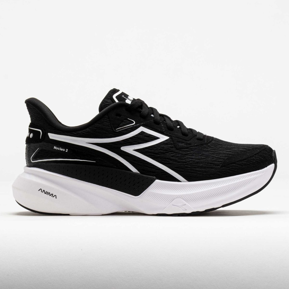 Diadora Equipe Nucleo 2 Men's Running Shoes Black/White Size 11 Width D - Medium