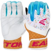 Easton Walk-Off Ethos Sugar Rush Men's Batting Gloves in Pink/White Size Small