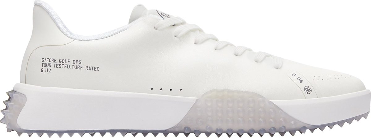G/FORE G.112 PU Leather Golf Shoes - Snow/Nimbus - 14 - MEDIUM