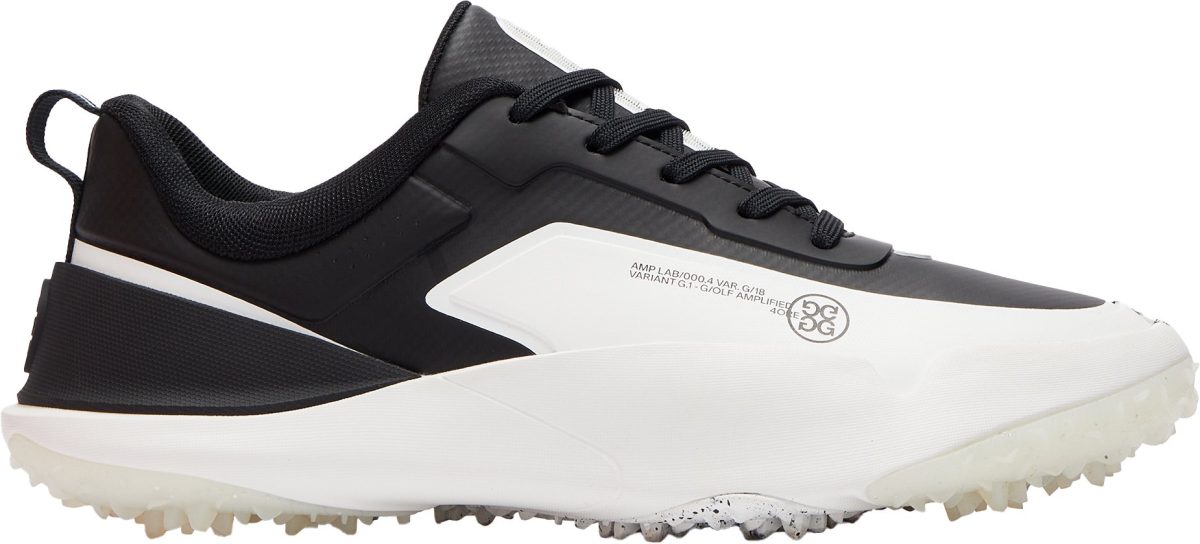 G/FORE G/18 Golf Shoes - Onyx/Snow - 15 - MEDIUM