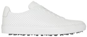 G/FORE Womens Durf Perforated Leather Golf Shoes - Snow - 11 - MEDIUM