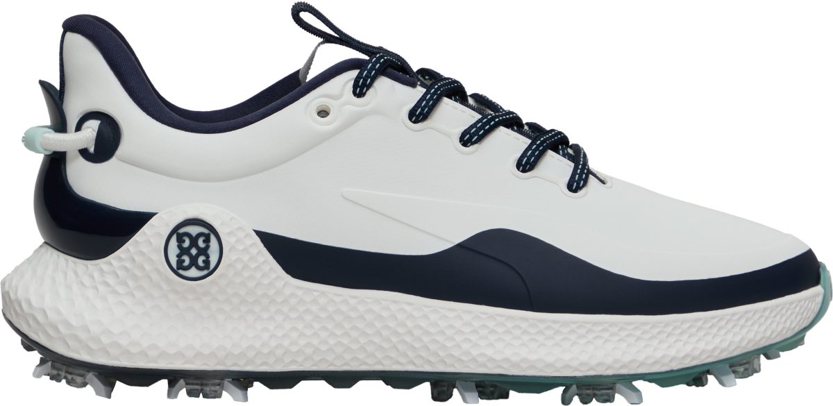 G/FORE Womens MG4+ O2 G/LOCK Golf Shoes - Snow/Twilight - 10 - MEDIUM