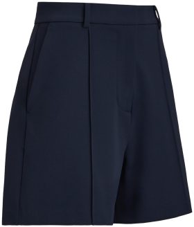 G/FORE Womens Stretch Performance Twill High Waisted Golf Shorts - Blue, Size: 2