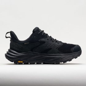 HOKA Anacapa 2 Low GTX Men's Hiking Shoes Black/Black Size 12.5 Width D - Medium