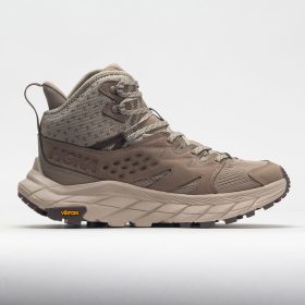 HOKA Anacapa Breeze Mid Men's Hiking Shoes Dune/Oxford Tan Size 10.5 Width D - Medium