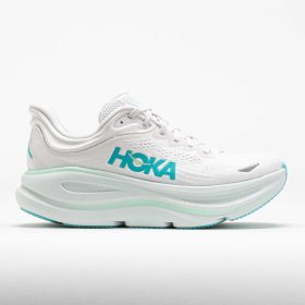 HOKA Bondi 9 Women's Running Shoes Frost/Cielo Blue Size 9.5 Width B - Medium