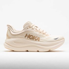 HOKA Bondi 9 Women's Running Shoes Vanilla/Birch Size 6.5 Width B - Medium