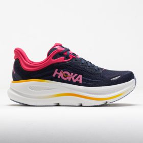HOKA Bondi 9 Women's Running Shoes Varsity Navy/Nautical Dusk Size 8 Width B - Medium