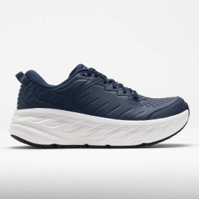 HOKA Bondi SR Men's Walking Shoes Outerspace/White Size 13 Width D - Medium