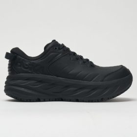HOKA Bondi SR Women's Walking Shoes Black Size 8 Width B - Medium